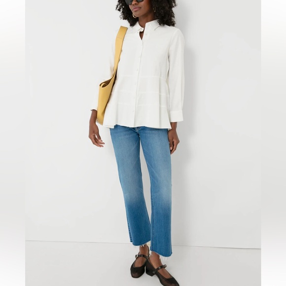 POMANDER PLACE White Ashlen Blouse - Picture 2 of 12